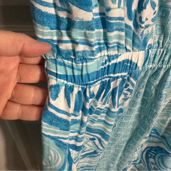 Lilly Pulitzer Windward dress in Sea Ruffles, size M, cotton, spring, summer - Picture 9 of 15